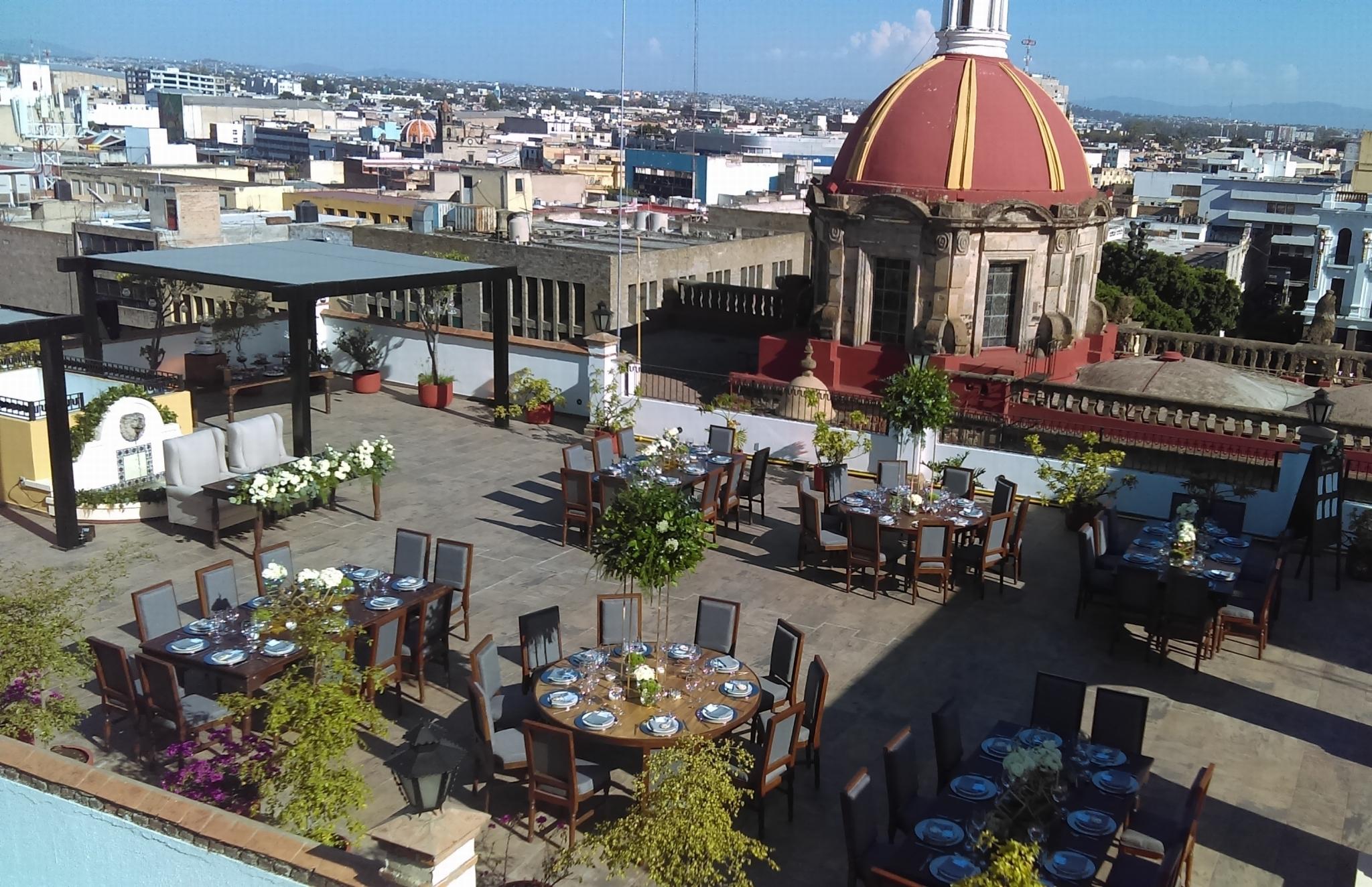 Hotel de Mendoza Guadalajara Buitenkant foto
